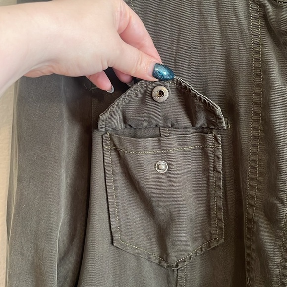 DEAR JOHN DENIM | Jacket | Sz S. Dear John Utility Olive Hunter Green Jacket - Picture 14 of 16